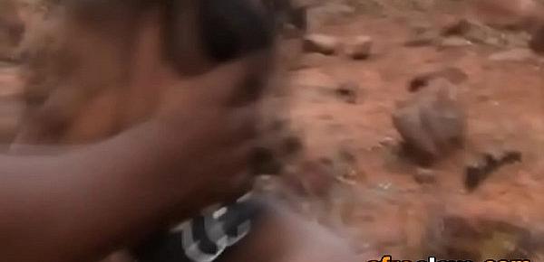  African girl is tied and fed to fuck horny and violent menedit-ass-3-2